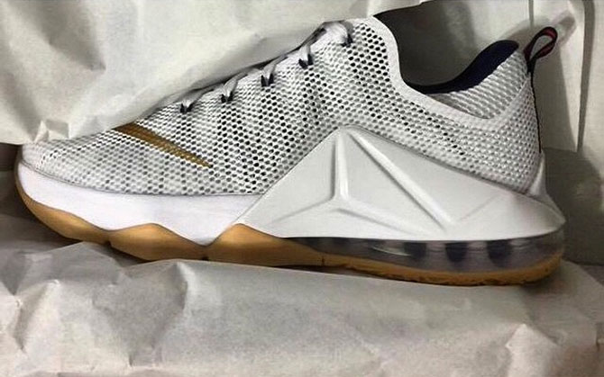 Lebron 12 best sale low white