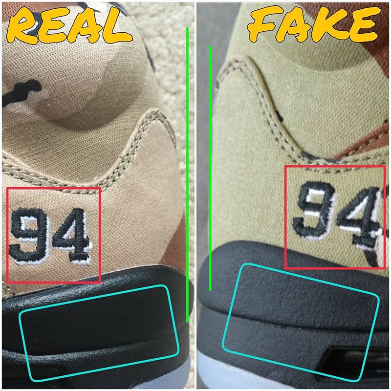 Jordan 5 Supreme Camo Real Vs Fake (Expert Guide)