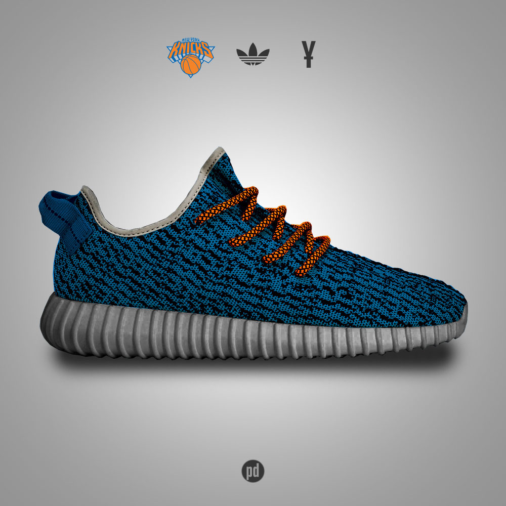 adidas Yeezy 350 Boost for the New York Knicks