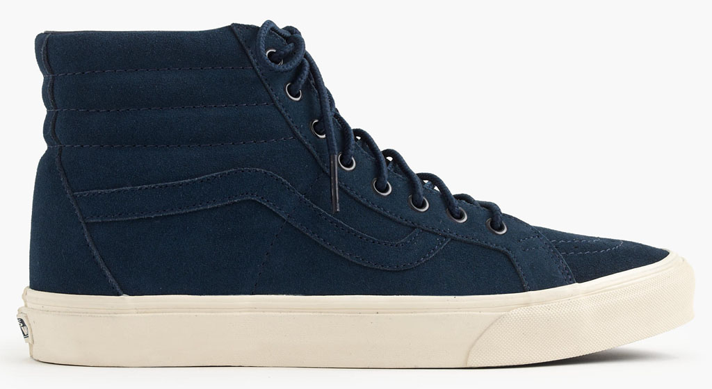 J crew vans outlet blue