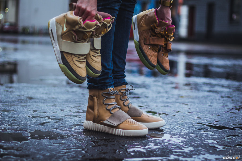 Spil Kabelbane Anholdelse What the adidas Yeezy 750 Boost Looks Like in 'Tan' | Complex