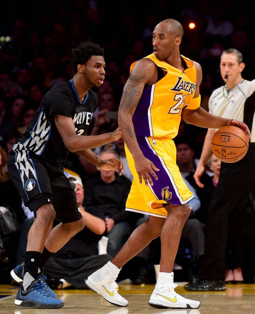 SoleWatch: Kobe Bryant Had Two Pairs of Nikes for Opening Night