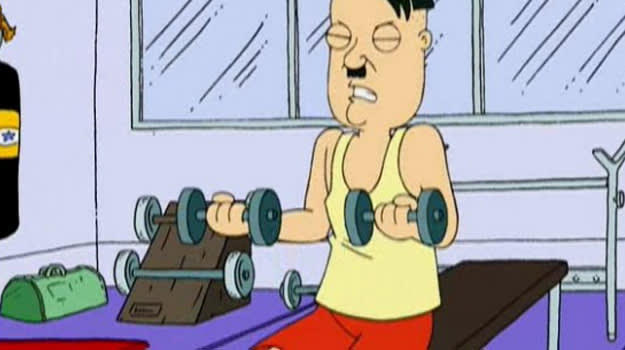 family guy working out