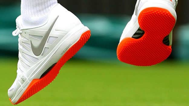 Roger Federer's banned Nike Zoom Vapor 9 Tour