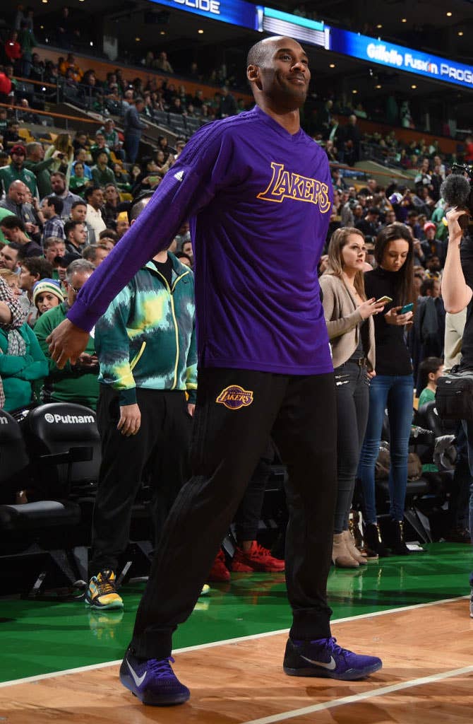 SoleWatch: Kobe Bryant Debuts 'Lakers' Nike Kobe 11