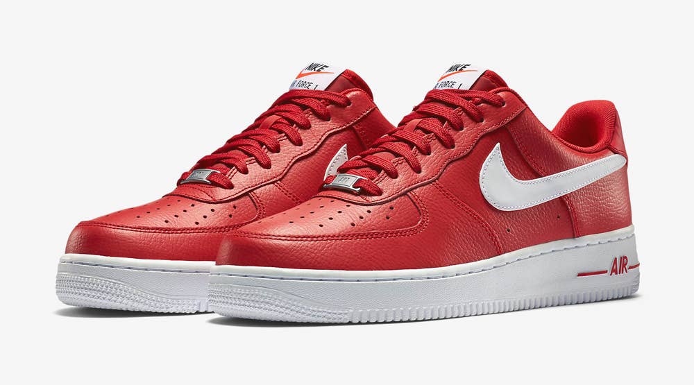 Supreme Air Force 1 Low Red White