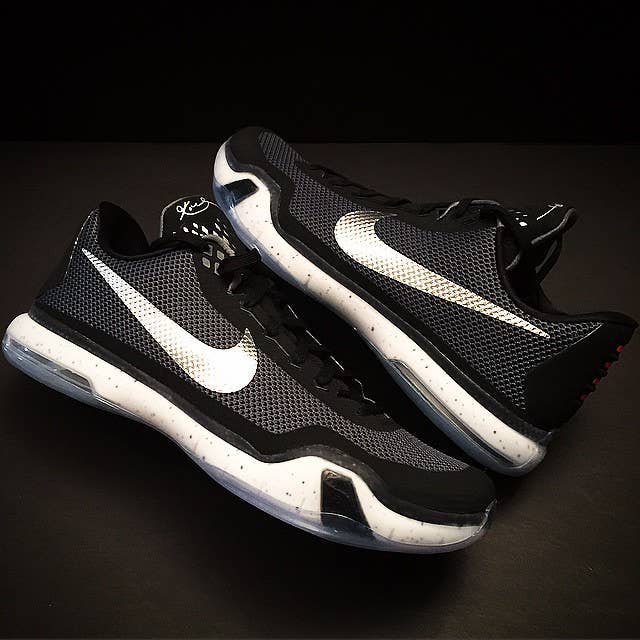 Nike Kobe X 10 Black/Silver PE (1)