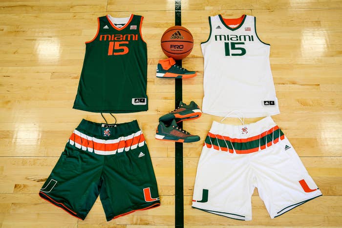 Miami Hurricanes adidas Uniforms &amp; Sneakers (2)