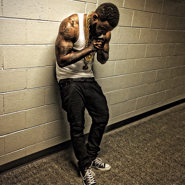 The Game wearing the Converse Chuck Taylor All Star