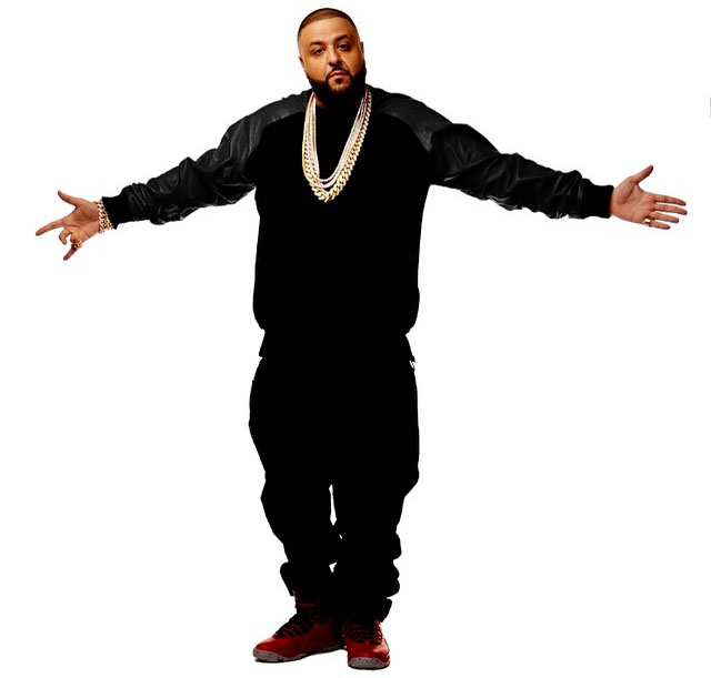 DJ Khaled wearing the &#x27;Bulls Over Broadway&#x27; Air Jordan X 10