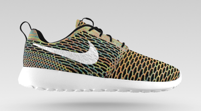 Nike flyknit leopard on sale print