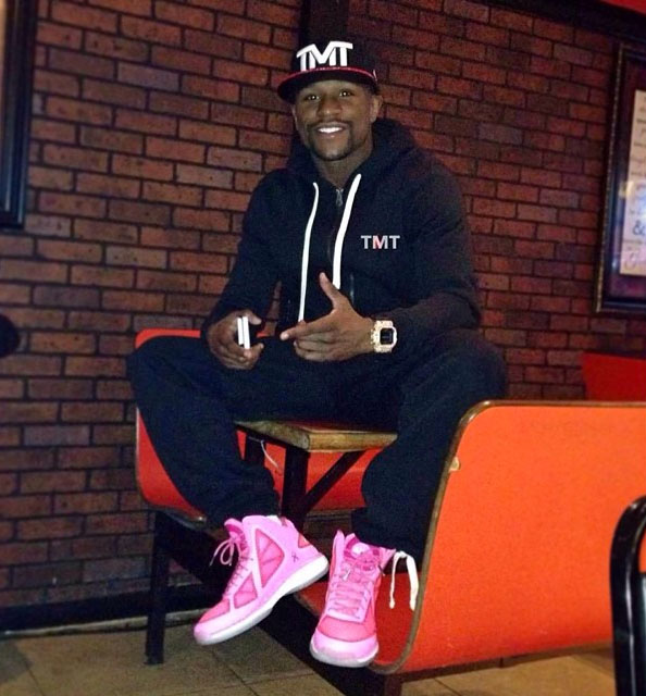 Floyd Mayweather wearing the APL Concept 3 BCA
