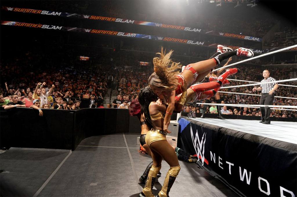 WWE Diva Nikki Bella Explains Why She Wrestles In Custom Nikes
