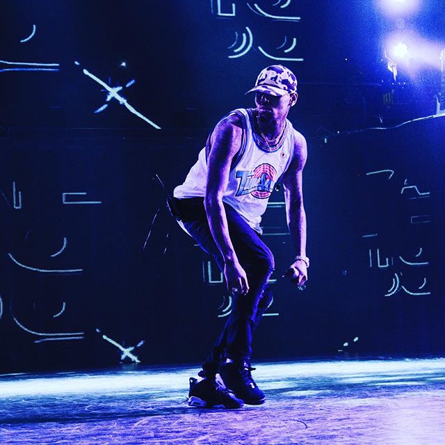 Chris Brown wearing the &#x27;Chrome&#x27; Air Jordan 6 Low