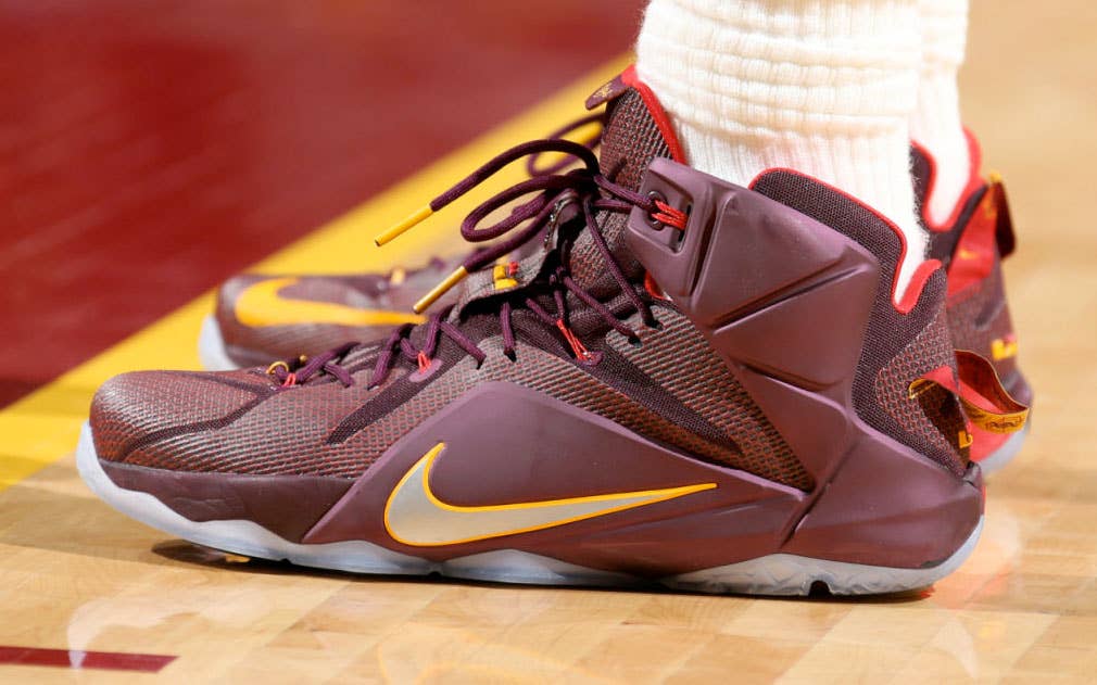 Solewatch: Up Close With Lebron James' Nike Lebron 12 'Double Helix' Pe |  Complex
