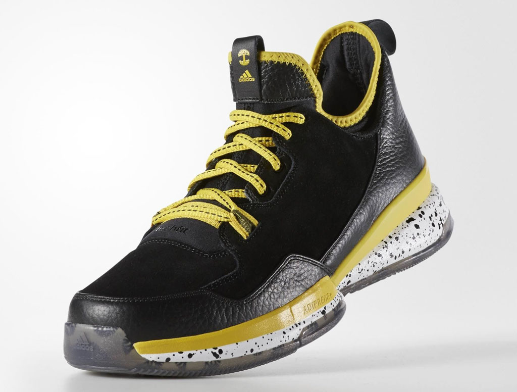 Oaklandish adidas D Lillard 1 Black Yellow Release Date (4)