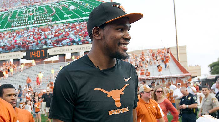 Texas&#x27; New $250 Million Nike Deal Includes Kevin Durant Gear