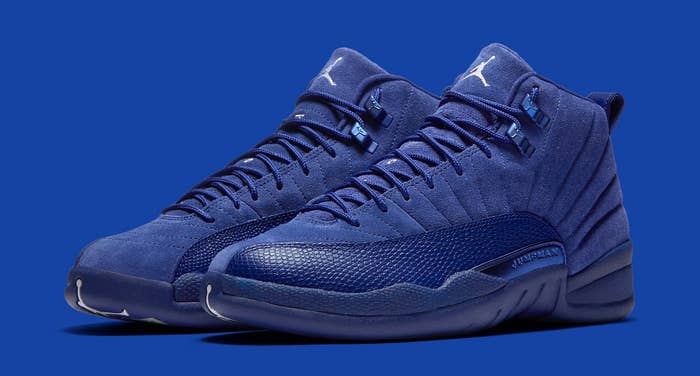 Blue Jordan 12 Pair