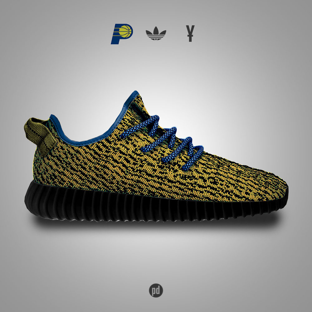 adidas Yeezy 350 Boost for the Indiana Pacers