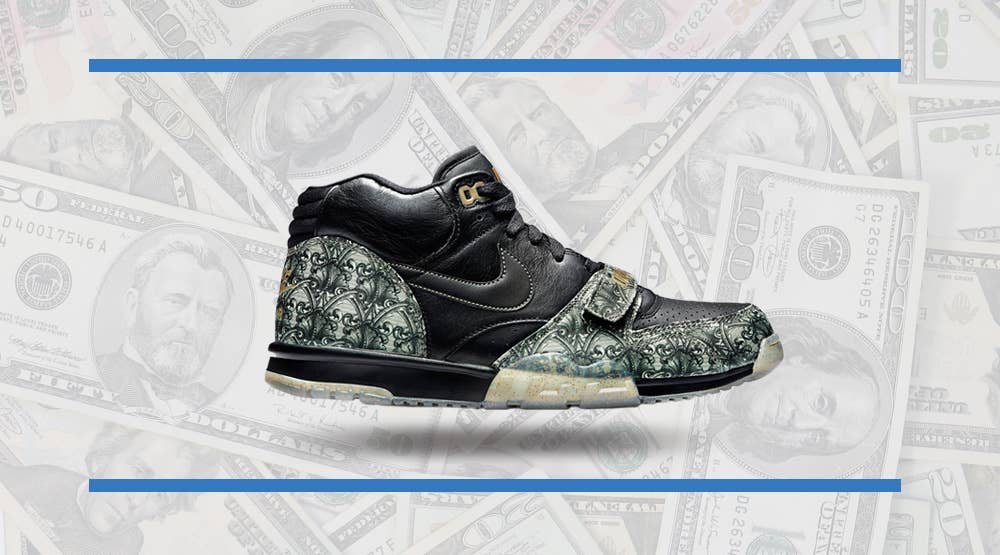 Money Print Sneakers