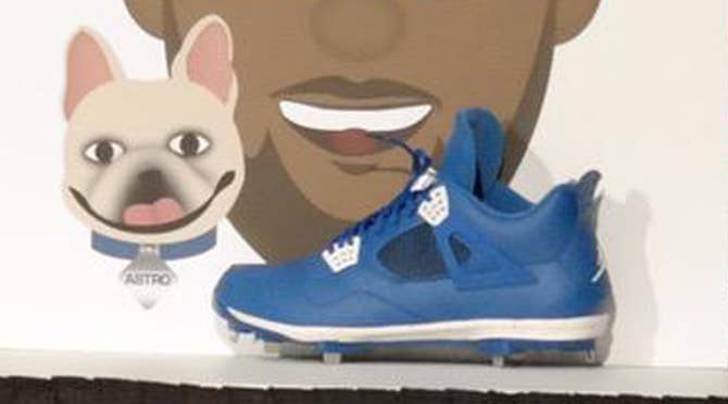 David Price Wears Special Air Jordan 4 Baseball Cleats For Father's Day •