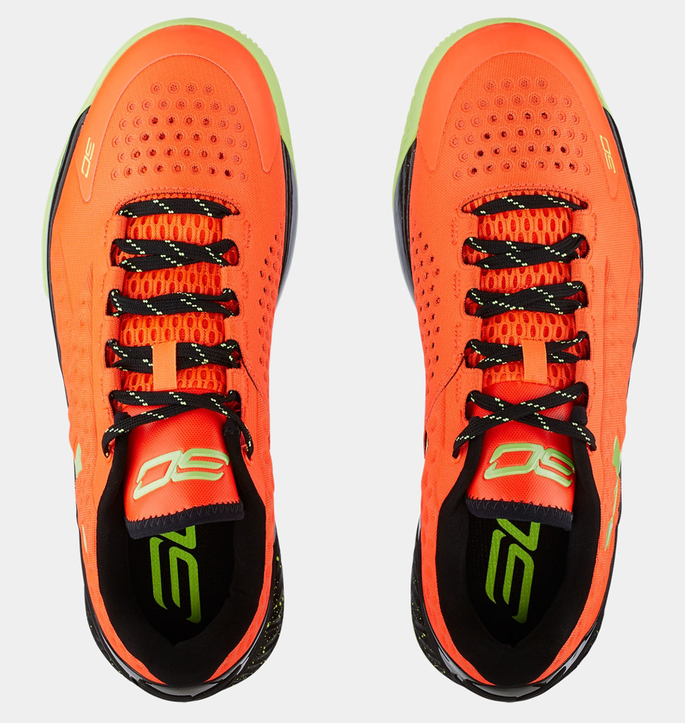 Under Armour Curry One Low Orange Black Green Release Date (4)
