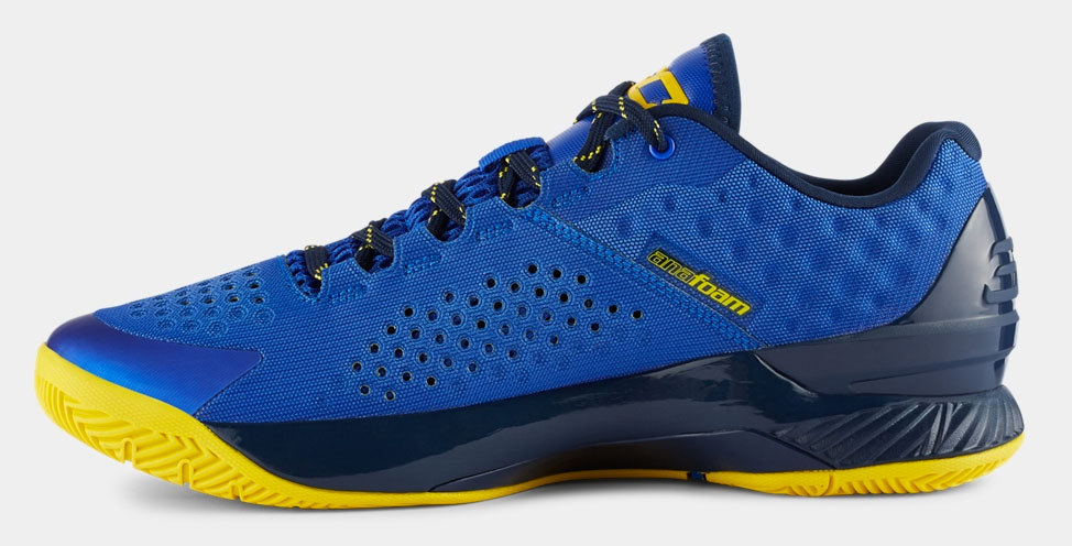 Under Armour Curry One Low Warriors Release Date 1269048-400 (2)