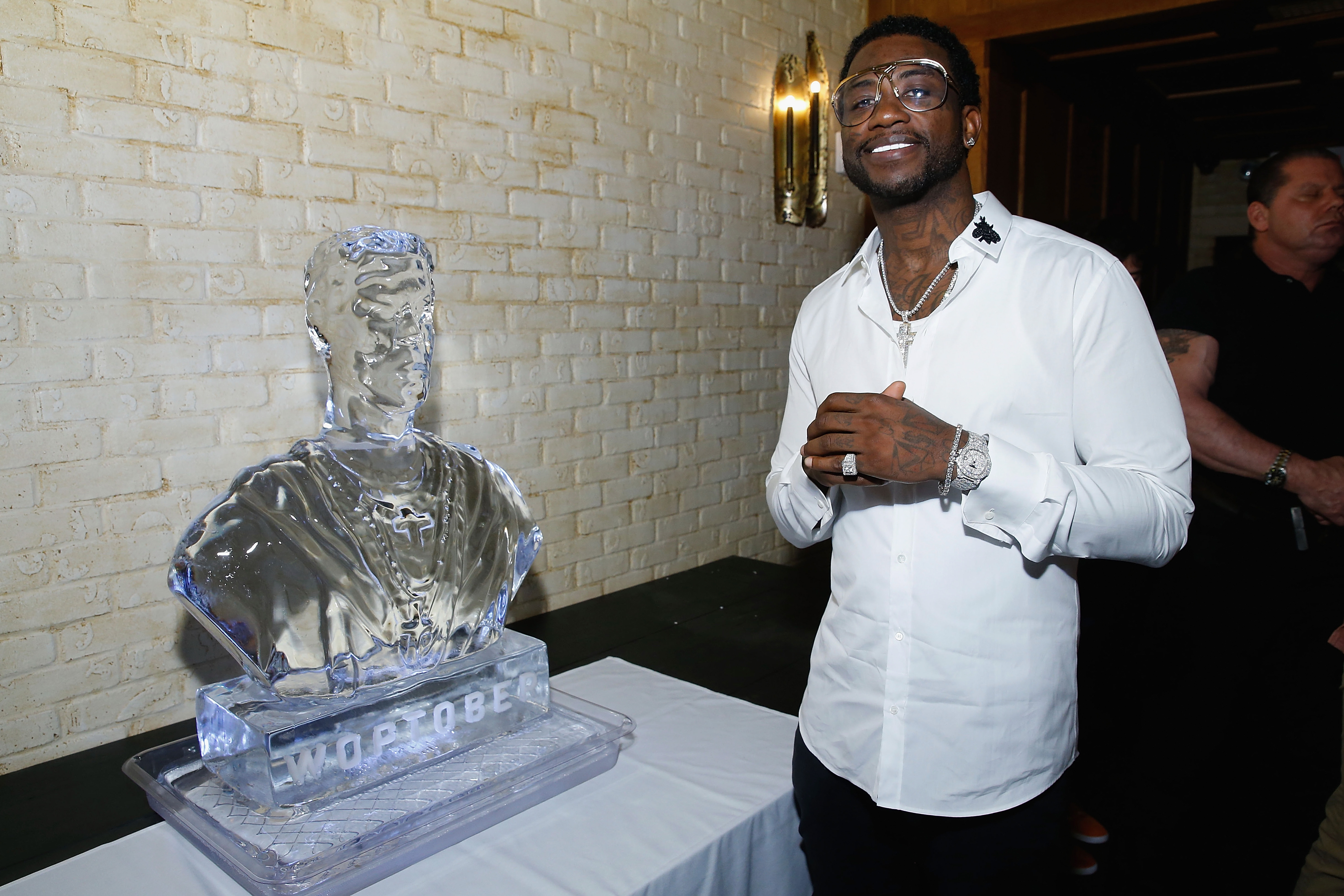 Gucci Mane at a private dinner in New York City