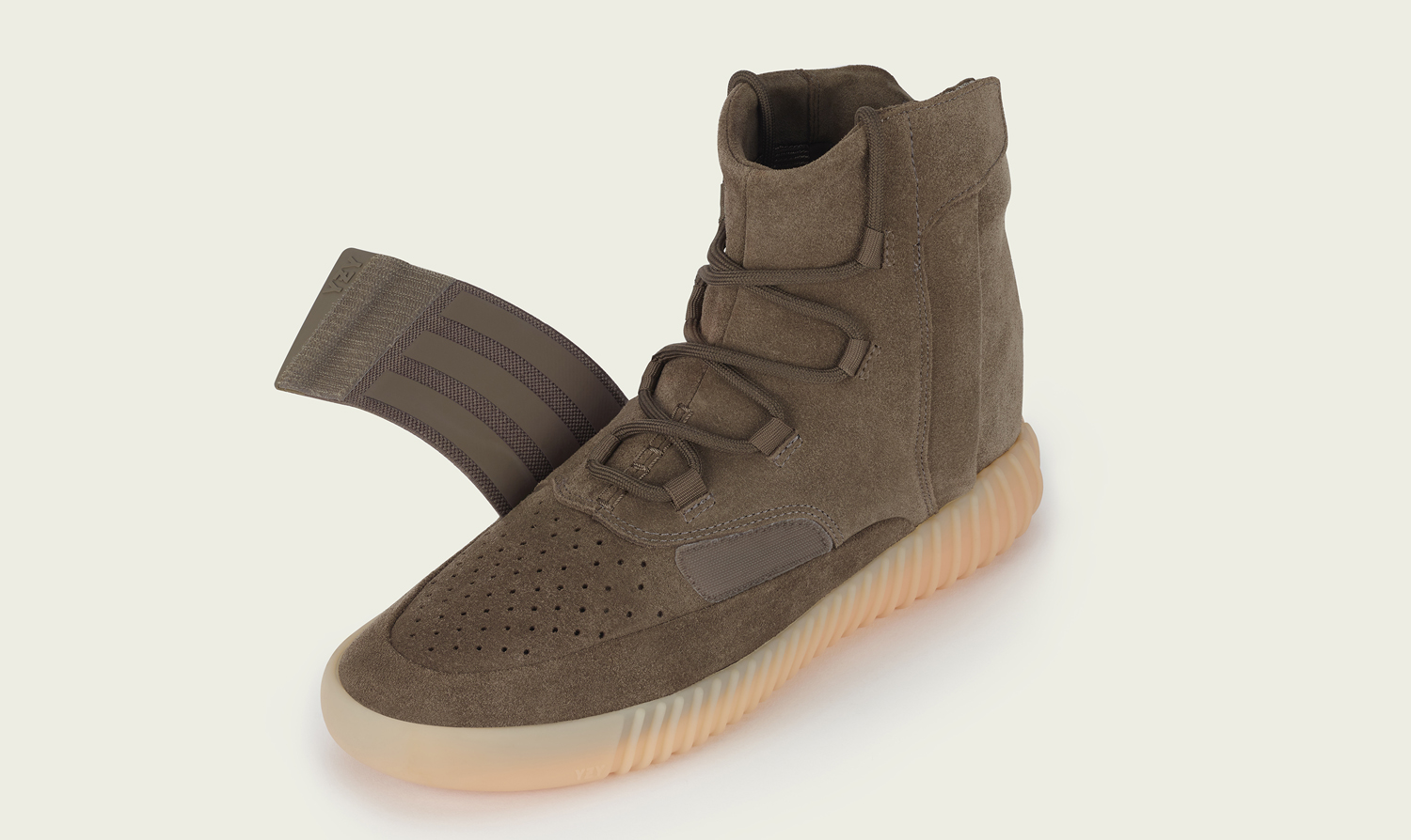 Chocolate Yeezy 750 Unstrapped