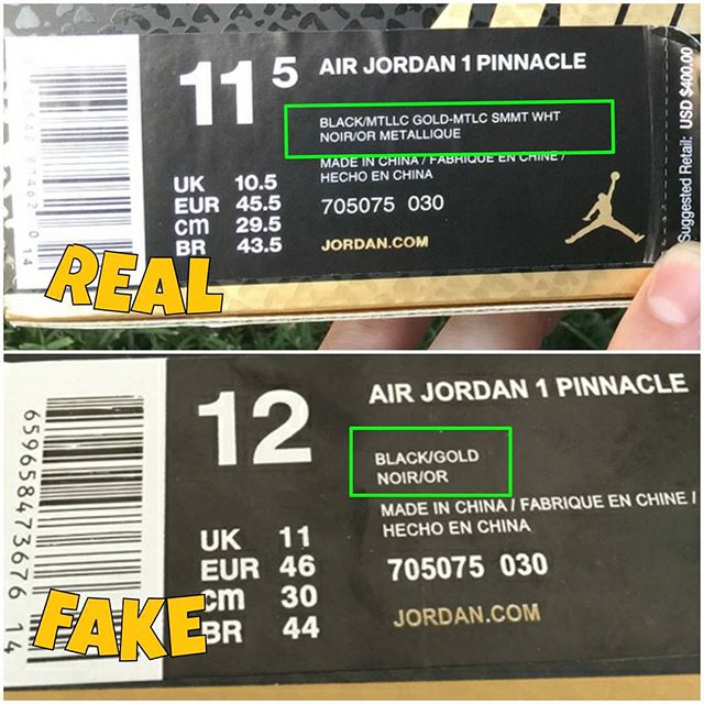 How To Tell If Your &#x27;Pinnacle&#x27; Air Jordan 1s Are Real or Fake (5)