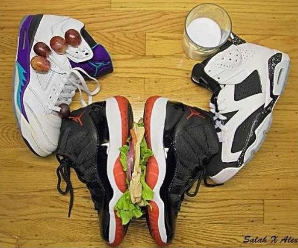 Air Jordan Grape, Bred &amp; Oreo