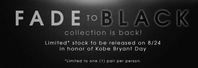 Kobe Fade To Black