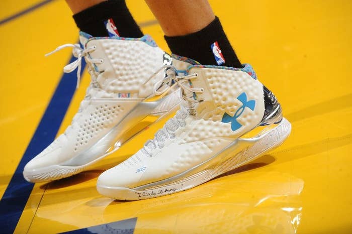 Under Armour Gave Stephen Curry Sneakers For His Birthday | Complex