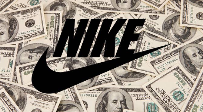 Nike Tax Money