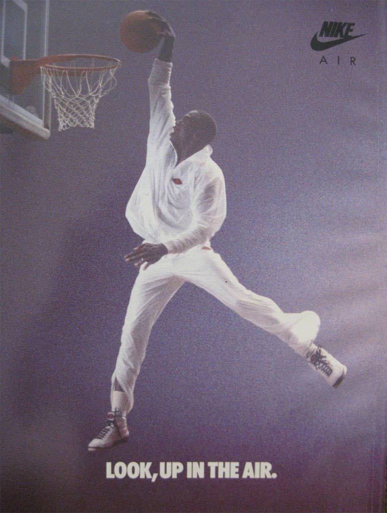 Michael Jordan Slam Dunk Laminated Poster (36 x 24) 