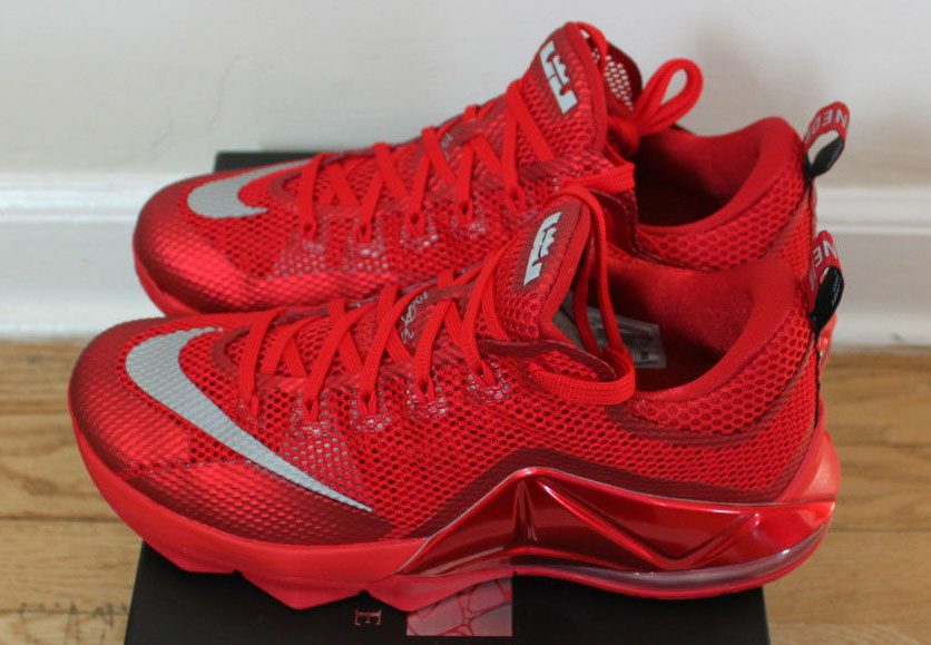 Nike LeBron XII 12 Low Red October 724557-616 (4)