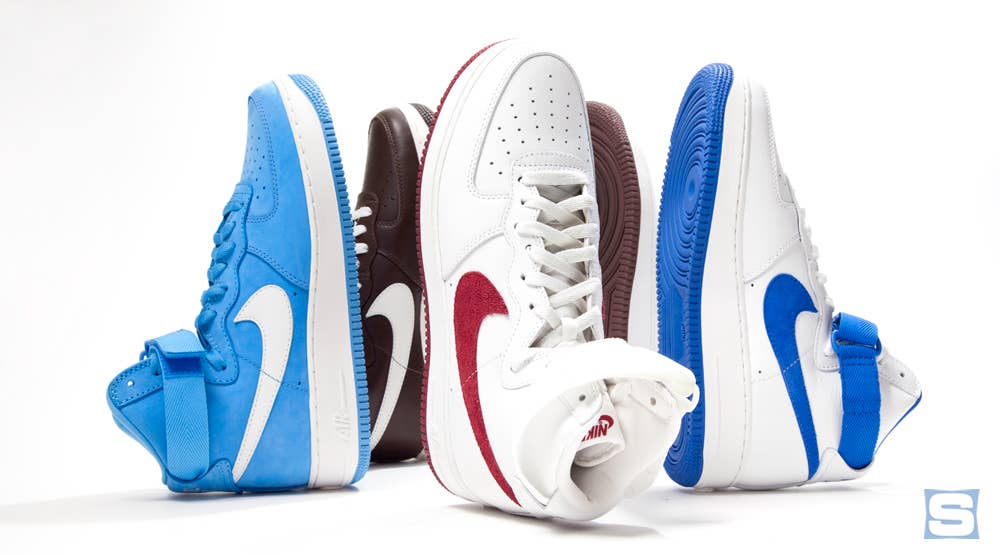 This White Nike Air Force 1 Low Has Photo Blue Detailing - Sneaker News