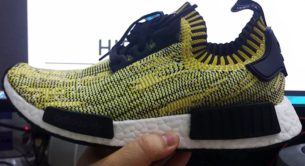 Nmd camo clearance yellow