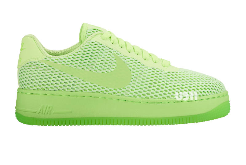 Nike Women's Air Force 1 Low Upstep Br Ghost Green / Ghost Green