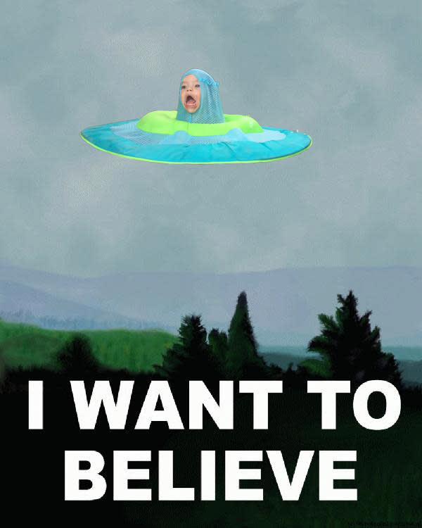 Reddit user Kinnahgen &quot;Flying UFO Raft&quot; 