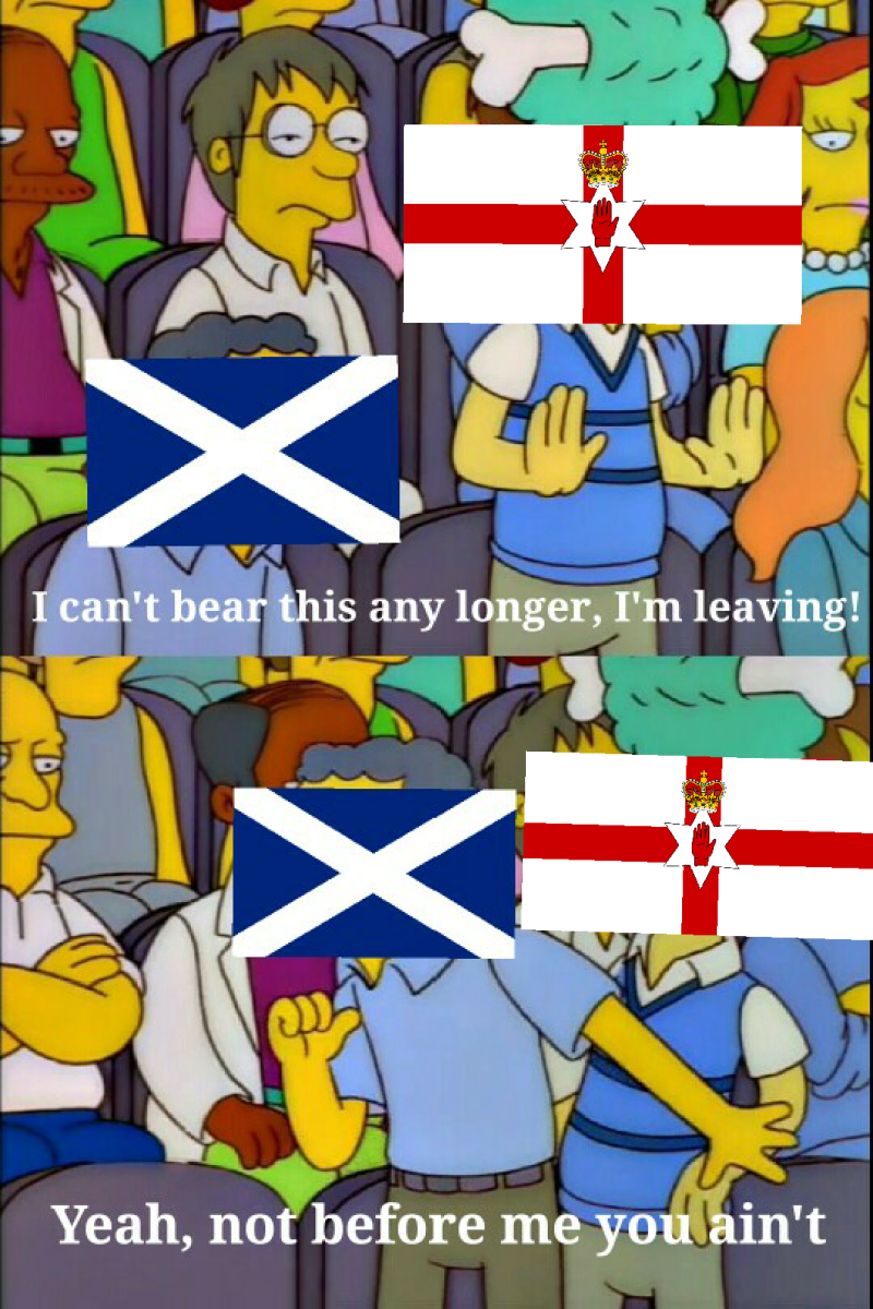 Scotland and Ireland Meme