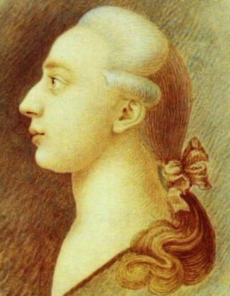 Portrait of Casanova, painted by his brother