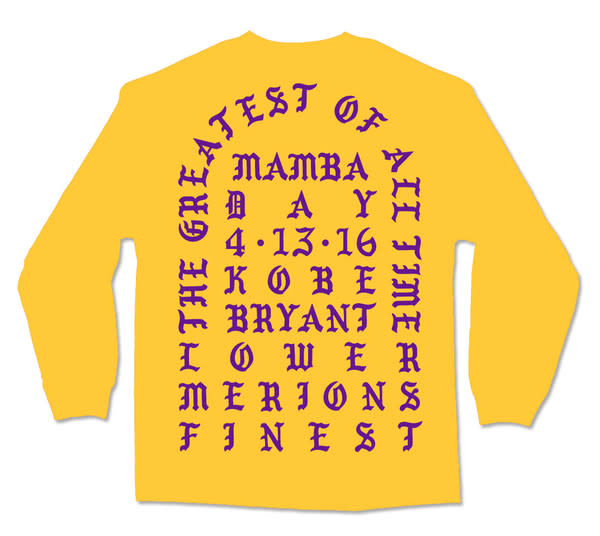 Mamba store day shirt