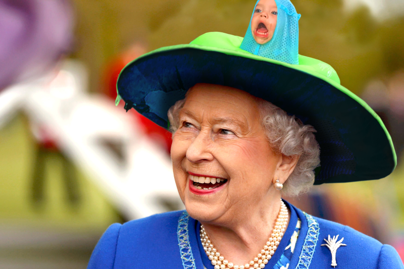 Reddit user _korbendallas_ &quot;Queen Elizabeth Raft Kid Hat&quot;