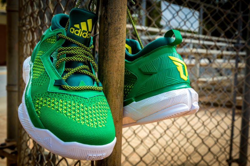 Lime green damian hot sale lillard shoes