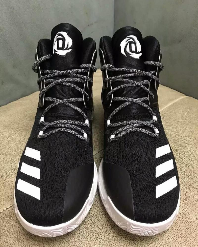 adidas D Rose 7 Black/White (2)