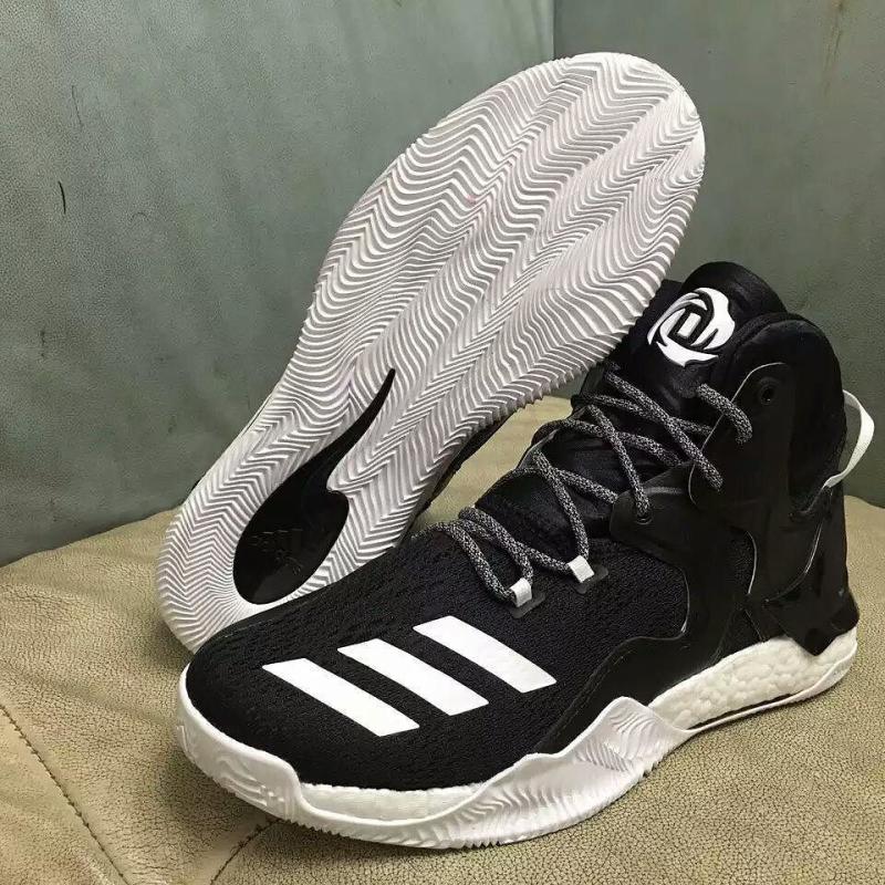 adidas D Rose 7 Black/White (4)