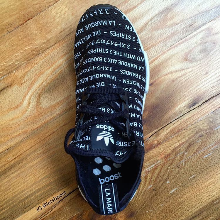 Nmds with store words on them