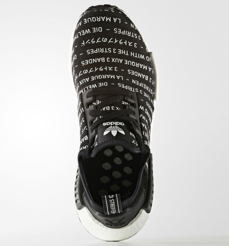 adidas NMD Brand With the 3 Stripes Pack Black (2)