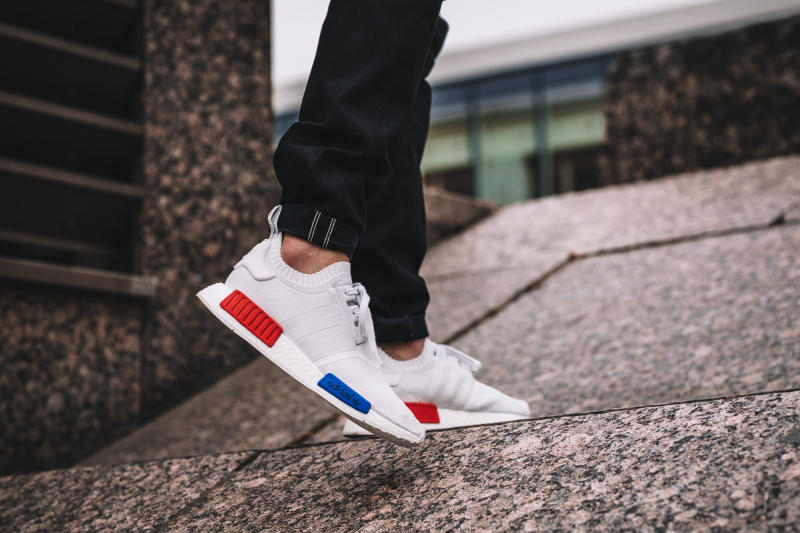 On-Feet at the "White O.G." adidas NMD PK | Complex